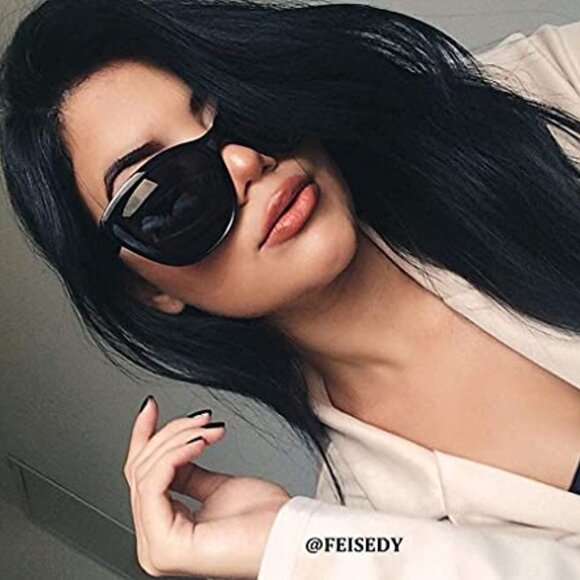 Vintage Square Cat Eye Sunglasses Polarized UV400 Protection Classic Retro main image 4